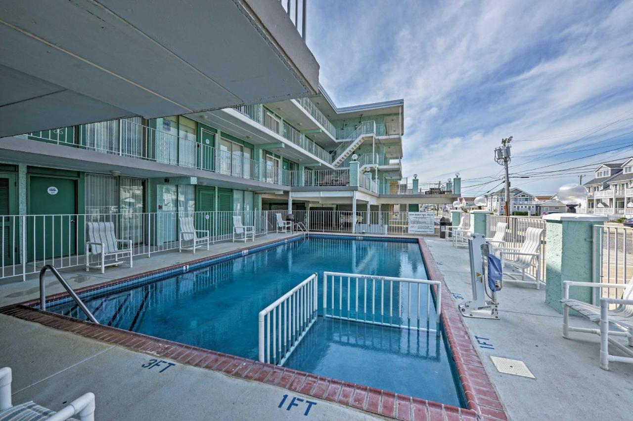 Condo With Pool Access On Wildwood Crest Beach! Exterior photo